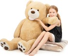 Giant Teddy Bear 4 Feet  Large Teddy Bear Stuffed Animal  47 Inch Big Stuffed   