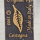 Vintage Zebra Castagna Made In Italy Resin