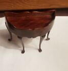 Vintage Collector Miniatures Inc Dollhouse Miniature Wood Half Moon Table