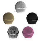 Vocal Karaoke Dynamic Microphones W 5 Colored Replacement Mic Grilles   Stands