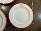 Minton Gordon Family Coat Of Arms Armorial Crest Stag 10    Plates 5 As Is C1880