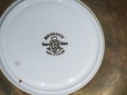 Vintage Mid Century Bone China England Wall Hanging Gold Metal Picture
