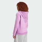 Adidas Women s Standard Essentials 3-stripes Full Zip Fleece Hoodie  Preloved