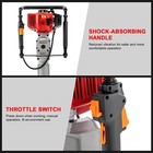 2 Stroke Gas Powered T Post Driver Fence Push Pile Driver Hammer Gasoline Engine