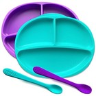 Silicone Suction Plates For Toddlers Baby Toddler Plate 100  Food Grade Silicone
