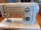 Vintage Kenmore 148 1560 Free Arm Sewing Machine  Built In Japan  All Steel Driv