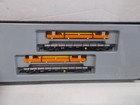 Z Scale   Marklin   82580   2 Flat Cars With Load   2 Car Set