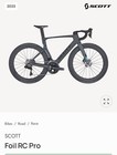 New Scott Foil Rc Pro Carbon Road Bike Frameset Xxs 47cm Xx-small 47 Disc Frame