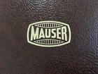 Vintage Factory Original Mauser P 08   P08 Display - Presentation Box   Case