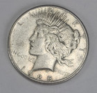 1925 Peace Dollar 90  Silver Actual Coin Pictured