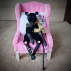 Creepy Rat  Collectible Creepy Doll Rat  Gothic Rat Figurine 