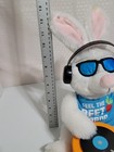 Gemmy Singing Dancing Rap Jump Kris Kross Easter Bunny Rabbit Feel The Beet Drop