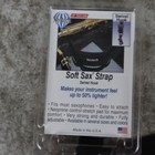 Neotech Soft Sax Strap Swivel Hook Clip Saxophone Comfort Bolt Snap Black