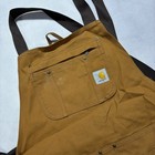 Carhartt Firm Duck Apron 103439-211 Brown Canvas Work Utility Tools Apron Os