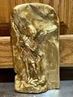 Saint Michael The Archangel Defeating All Evil Plaque  Rare Vintage 5 X 3 Inches