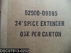52500-09895 24  Fixed Wall Spice Extender Rack