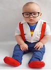 Boys Girls Child Kids Red Clip On Y Back Elastic Suspenders  Usa