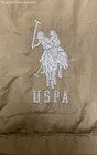 U s  Polo Assn  Men s Tan Signature Puffer Vest Full Zip Size Medium