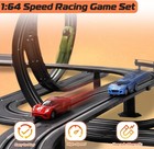 Slot Car Race Track Set Electric Powered Race Track Dual Racing Car Track Set Us