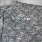 Halo Sleepsack Easy Transition Quilted Wearable Blanket Gray Small 3-6 Months