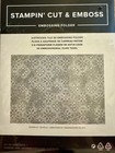 Stampin Up Distressed Tile 3d Embossing Folder New 162189 - Retired