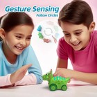Interactive Musical Walking Following Dinosaur Toy  Rechargeable Sensory Musi   