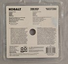 New Kobalt 4-1 2  Wet   Dry Cutting Turbo Mesh Diamond Tile Saw Blade  