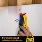 Prexiso 2-in-1 Magnetic Stud Finder With Laser Level Compact Wood metal Detector