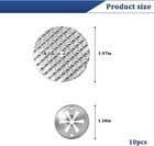 5 Sets Car Heat Shield Repair Kit With Washers  Steel Vehicle Exhaust Insulation