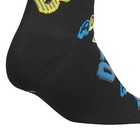 Adidas Kids Cushioned Quarter Large  Black bright Blue bold Gold graphic 2