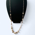 38  Beaded Faux Pearl Necklace