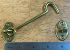 Nos Vintage Brass Hatch Hook - Eye Latch - Boat Cabin Hook  - Italy