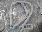 Lot Of 15 New 12 Foot Handset Receiver Curly Coil Phone Cord Telephone White