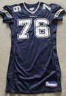 Dallas Cowboys Flozell Adams Game Issued Jersey 2005 Autographed Signed Psa Dna