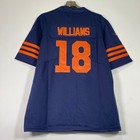 Caleb Williams  18 Football Jersey Embroidered Dark Blue New