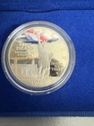 1986-s Statue Of Liberty 2-coin Proof Set Silver Dollar   Half Dollar W box  coa