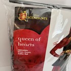 Spirit Disney Descendants Queen Of Hearts Adult Costume Set  Xl  Red black gold