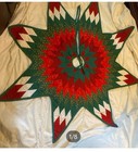 Tree Skirt Quilt Mcm Star 8 Pointed 50    Full Size