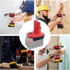 Battery Adapter For Milwaukee M18  dewalt 18v Battery To Milwaukee M12  Tools
