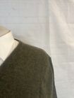 Fall winter Polo Ralph Lauren Men s Olive Green Lamsbwool V Neck Sweater L  195