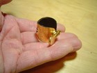 Charles Bay Gold Rhodium Soprano Saxophone Ligature -  Near Mint 