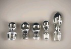 Lot Of 5 Vintage Clear Glass Bottle decanter  Stoppers 