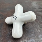 Antique Porcelain Waste Water Faucet Tap Knob 2 5    