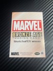 2012 Marvel Bronze Age Sketch Card  Thor   Hulk  Anthony Tan Ajt