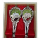 Glacier National Park Montana Miniature Souvenir Spoon Fork Set Collectible