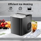 Countertop Ice Maker Portable Ice Machine Self-cleaning 9 Cubes In 6 Mins 26 Lbs