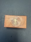 Royal Solid Brass Handheld Mini 6   telescope W  Wooden Box   vintage 