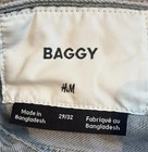 H m Men   s Fairfax Baggy Jeans Denim Gray 29 32