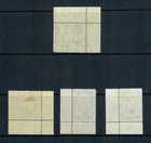 Cyprus Sg155a 161 163  Kgvi Mnh   Used Corner Plate Blocks High Cv