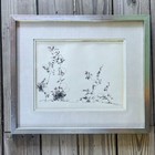 E e  Niemann Abstract Line Study 1960 - Original Pen   Ink Drawing - Signed